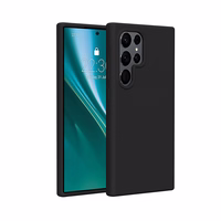 Etteri Silikoninis dėklas for Samsung Galaxy S25 Ultra juodas