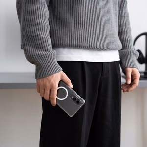 Tech-Protect FlexAir Hybrid MagSafe dėklas Samsung Galaxy Z Fold 8, skaidrus
