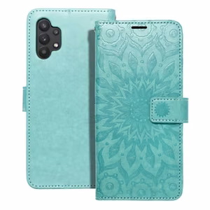 Flip case for Samsung A32 LTE ( 4G ) Mezzo Book mandala green