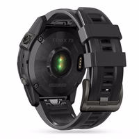 TECH-PROTECT ICONBAND GARMIN FENIX 5 / 6 / 6 PRO / 7 JUODAS