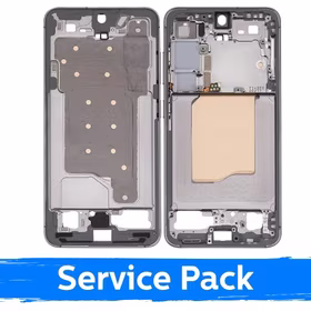Vidurinis rėmas suderinamas su Samsung S931 S25 / Silver Shadow / (Service Pack)
