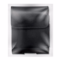 ROYAL universalus horizontalus odinis diržo dėklas dydis V SAMSUNG FLIP 1 / 2 / 3 / 4 / HUAWEI P50 Pocket / MOTOROLA RAZR 5G juodas