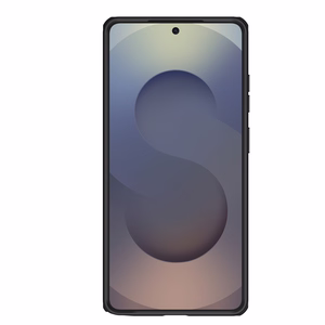 Nillkin Super Frosted Shield Pro magnetinis MagSafe suderinamas dėklas skirta Samsung Galaxy S26 Ultra juodas