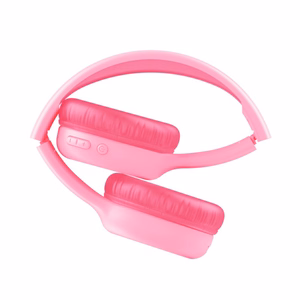 Trust Nouna Ausinės su mikrofonu laidinės ir belaidės ant galvos skambučiams / muzikai USB Type-C Bluetooth rožinės