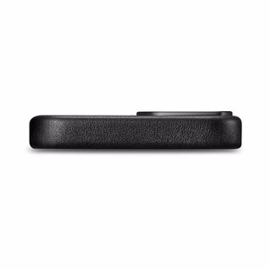 iCarer Dėklas Odinis viršelis iPhone 14 Plus natūralios odos dėklas juodas (suderinamas su MagSafe)