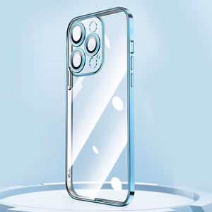 Joyroom Chery Mirror dėklas iPhone 13 Pro metalinis rėmas sidabrinis (JR-BP908 sidabrinis)
