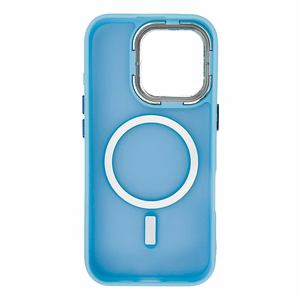 Magnetinė kolekcija Magnetinis dėklas iPhone 16 Pro - šviesiai mėlyna
