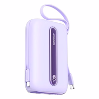 Išorinė baterija Joyroom "JR-L012 Plus Colorful" violetinė 20000mAh (22.5W)