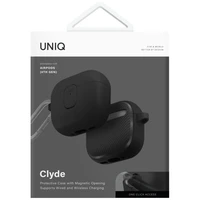 Uniq Clyde Lock dėklas AirPods 4 - juodas