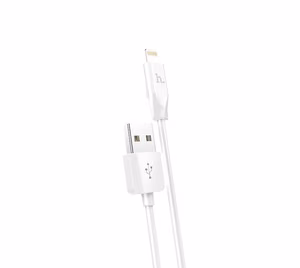 USB kabelis Hoco X1 Lightning 2.0m baltas