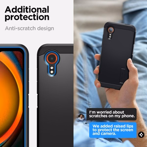 Spigen Tough Armor Dėklas telefonui Samsung Galaxy Xcover 7 Pro - juodas