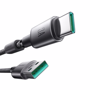 Кабель Joyroom S-A50 Unlimited Series 3A USB-A - USB-C с магнитным органайзером 1,2 м - серый