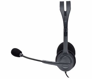 Logitech H111 Стереогарнитура серый