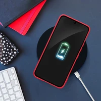 SILICONE dėklas telefonui SAMSUNG S25 FE persikinis