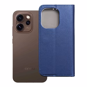 Atverčiamas dėklas Oppo Reno 15 PRO 5G Smart Case Book tamsiai mėlynas