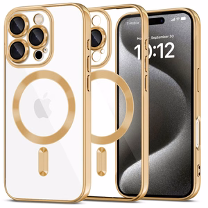 Tech-Protect MagFlex Magnetinis iPhone 16 Pro dėklas - auksinis