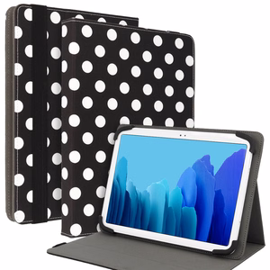 Wonder Canvas planšetinio kompiuterio dėklas 13 colių - juodas su taškeliais