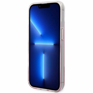 Dėklas telefonui Karl Lagerfeld KLHCP14MCFNRCPI iPhone 14 Plus 6.7\" rožinis / rožinis Choupette Fun