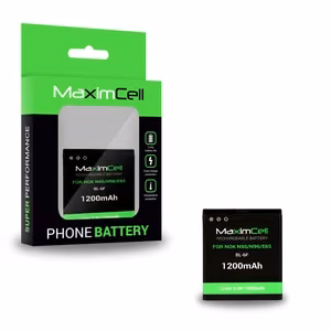 Maximcell Battery for Nokia N95/N96/E65 (BL-6F) 1200mAh Li-ion