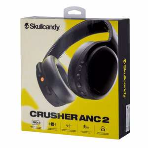 Skullcandy Crusher ANC 2 belaidės ausinės True Black