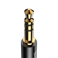 Baseus garso kabelis Yiven M01 USB-C - jack 3,5 mm 1,2 m juodas