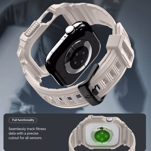SPIGEN RUGGED ARMOR dėklas ”PRO” V2 APPLE WATCH 10 / 11 (46 MM) DUNE BEIGE