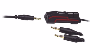 Gamdias Hebe V2 stereofoninės žaidimų ausinės su mikrofonu, skirtos PC / PS4