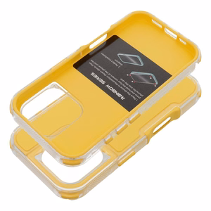 MATRIX dėklas telefonui IPHONE 16 Pro geltonas