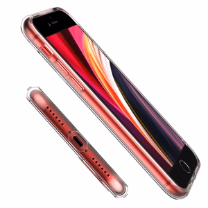 Clear Case 2 mm BOX dėklas iPhone 7 / 8 / SE 2020 / SE 2022 Clear Case 2 mm Box, skaidrus