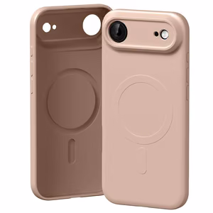 Mercury Semi-Silicone MagSafe iPhone 17 Air pink sand