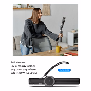 SPIGEN S581W MAGSAFE BLUETOOTH ASMENUKIŲ LAZDA-TRIKOJIS juodas