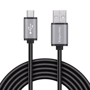 Kruger&Matz Basic USB – micro USB kabelis, 0,2 m