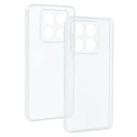 Ultra skaidrus 1mm dėklas telefonui Xiaomi 14T skaidrus