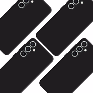 3mk Matt Case Pro dėklas telefonui Samsung Galaxy S23 FE - matinės juodos spalvos