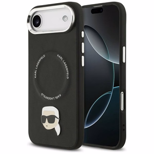 Karl Lagerfeld Karl Pin Magnetinis dėklas telefonui iPhone Air - Juodas