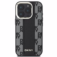 DKNY Languotas raštas magnetinis iPhone 16 Pro Max dėklas - juodas