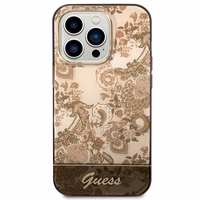 Guess GUHCP14XHGPLHC iPhone 14 Pro Max 6.7" ochros kietas dėklas Porcelain Collection