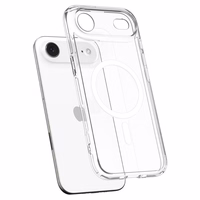 Spigen Ultra Hybrid Magnetinis dėklas telefonui iPhone 17 Air - Skaidrus ir baltas