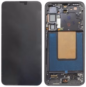 LCD-экран Samsung S926 S24 Plus с сенсорным экраном и рамкой, черный, оригинальный (сервисный комплект в сборе)