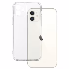 Itin plonas 1mm dėklas telefonui Iphone 12 skaidrus