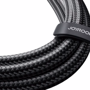 Joyroom Speedy Series S-A21 2in1 USB-C - USB-C / USB-C kabelis 100W 1.5 m - juodas