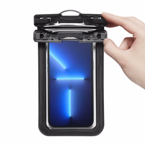 Dėklas telefonui Spigen Aqua Shield A601 atsparus vandeniui IPX8 - juodas