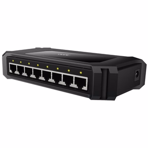 Cudy GS108D tinklo komutatorius Gigabit Ethernet (10/100/1000) Juoda