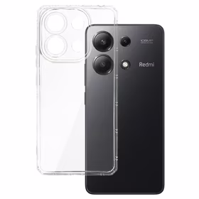 Apsauginis dėklas atsparus smūgiams telefonui XIAOMI Redmi Note 13 4G - skaidrus