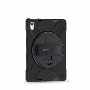 Sustiprintas dėklas Crong Defender Plus, skirtas iPad 11 col. (A16, 2025) ir iPad 10,9 col. (2022), juodas