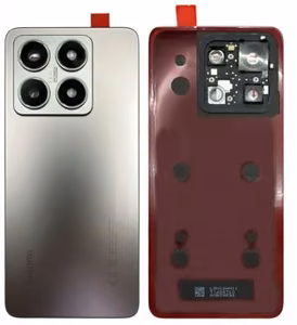 Galinis dangtelis Xiaomi 14T 5G Titan Grey su kameros stikliuku ORG