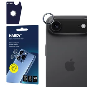 3mk HARDY Lens Protection Pro objektyvo stiklas iPhone 17 Air telefonui – pilkas