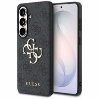 Guess dėklas 4G Big Metal Logo for Samsung Galaxy S26 juodas