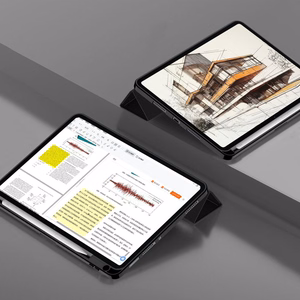 TechProtect SmartCase Pen dėklas planšetiniam kompiuteriui Xiaomi Pad 7 / 7 Pro - juodas