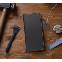 Dėklas telefonui SMART PRO Book odinis SAMSUNG A35 5G juodas